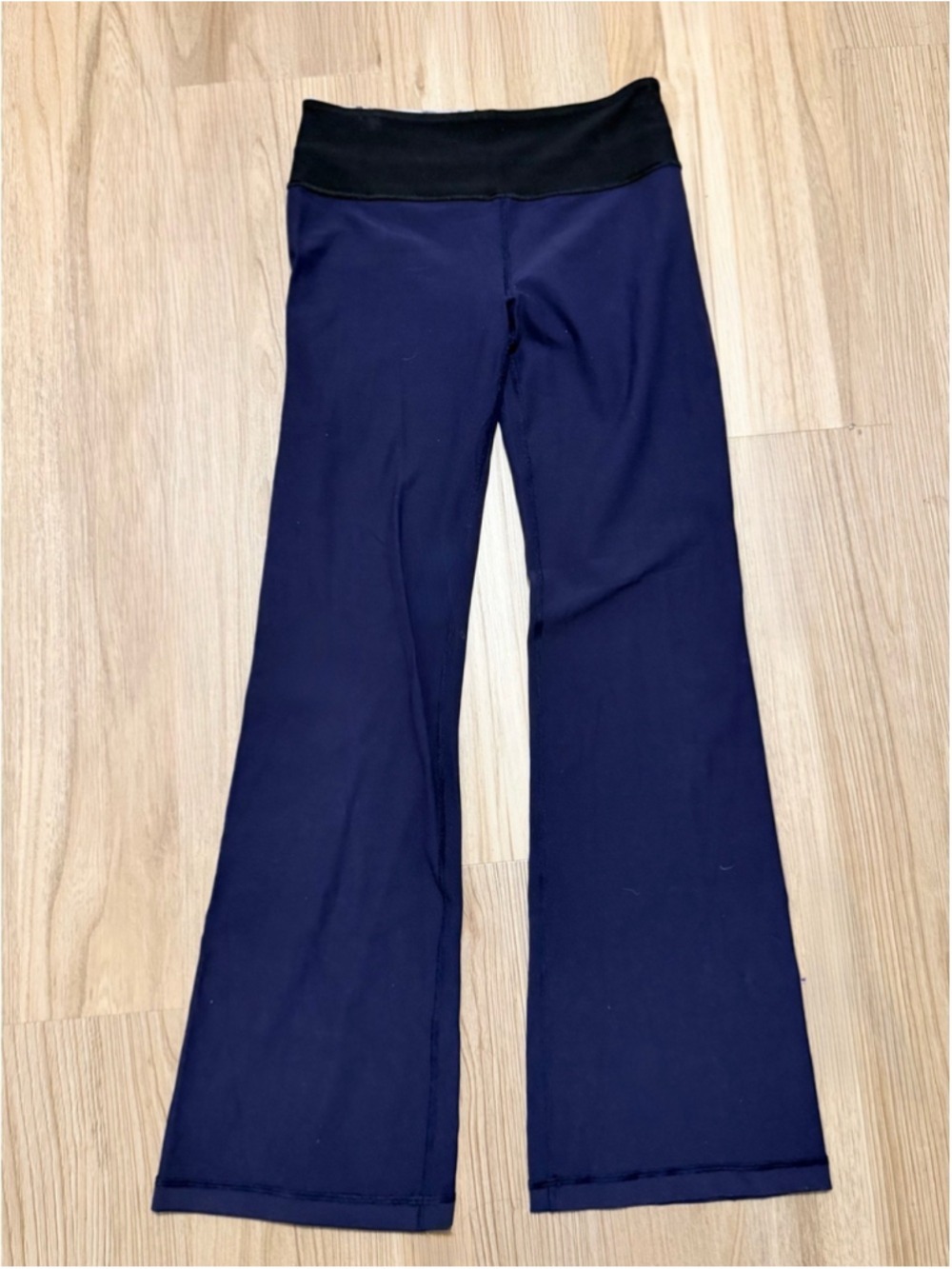 Lululemon reversible straight leg pants navy blue high waisted size 6 - Picture 2 of 6